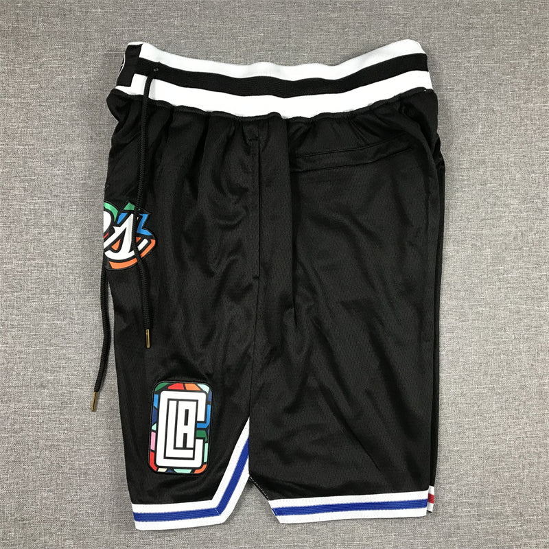 Men's LA Clippers Black 2022/23 City Edition Basketball Shorts