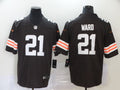 Men's Cleveland Browns Denzel Ward Brown Game Jersey