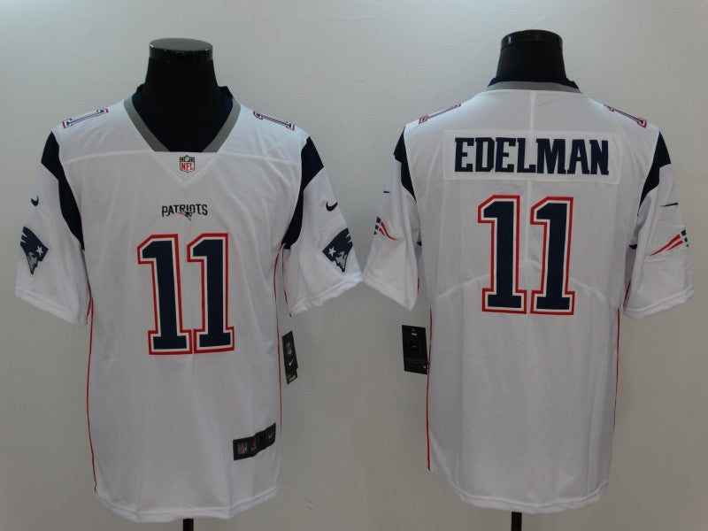 Men's New England Patriots Julian Edelman Jersey White