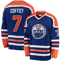Men's Edmonton Oilers Paul Coffey Blue Breakaway Player Jersey