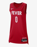 Men's Indiana Fever Kelsey Mitchell Red Player Jersey