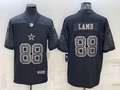 Men's Dallas Cowboys CeeDee Lamb Black RFLCTV Limited Jersey