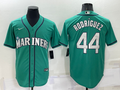 Men's Seattle Mariners Julio Rodriguez Green Replica Baseball Jersey