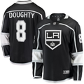 Men's Los Angeles Kings Drew Doughty Fanatics Black Game Jersey