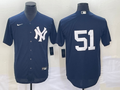 Men's New York Yankees Bernie Williams Navy Replica Player Name Jersey