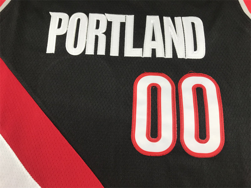 Men's Portland Trail Blazers Scoot Henderson Black 2023 NBA Draft Swingman Jersey - Icon Edition