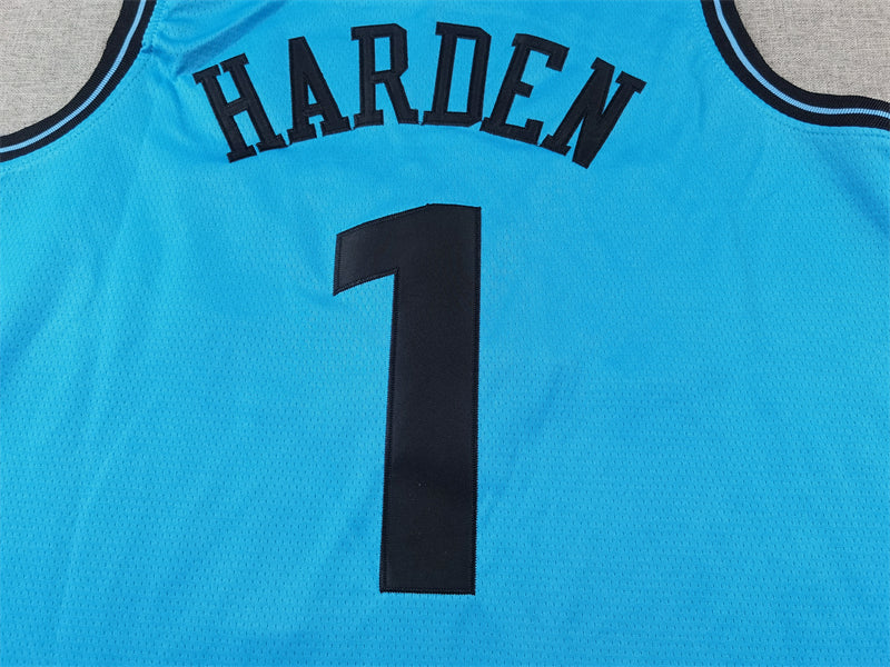 Men's LA Clippers James Harden Light Blue 2024/25 Swingman Player Jersey - City Edition