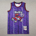 Men's Toronto Raptors BAPE Purple 1998/99 Hardwood Classics Swingman Jersey
