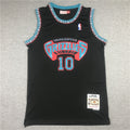 Men's Memphis Grizzlies Mike Bibby Black Classics Swingman Jersey
