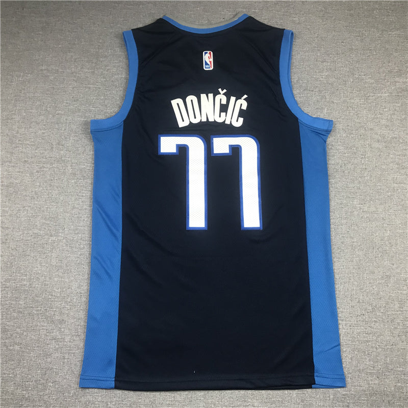 Men's Dallas Mavericks Luka Doncic Navy 2020/21 Swingman Player Jersey