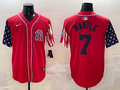 Men's New York Yankees Mickey Mantle Red Limited Player Jersey