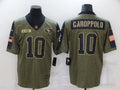 Men's San Francisco 49ers Jimmy Garoppolo Brown Player Game Jersey