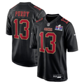 Men's San Francisco 49ers Brock Purdy Black Super Bowl LVIII Carbon Fashion Game Player Jersey