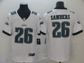 Men's Philadelphia Eagles Miles Sanders White Game Jersey