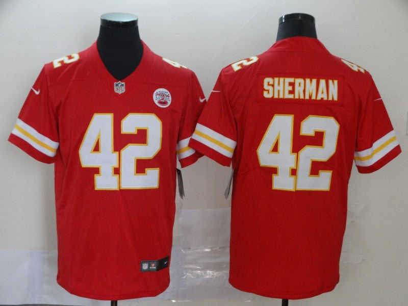 Men's Kansas City Chiefs Anthony Sherman Red Game Jersey