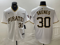 Men's Pittsburgh Pirates Paul Skenes White Home Replica Player Jersey
