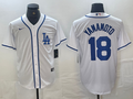 Men's Los Angeles Dodgers Yoshinobu Yamamoto White Limited Player Jersey