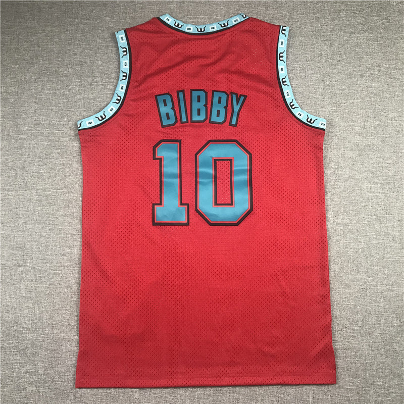 Men's Memphis Grizzlies Mike Bibby Red Classics Swingman Jersey