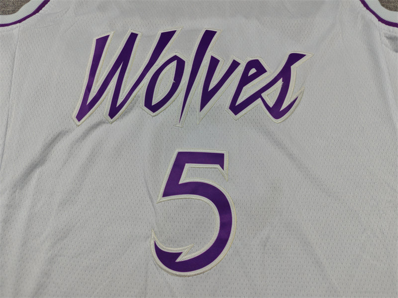 Men's Minnesota Timberwolves Anthony Edwards White Swingman Player Jersey