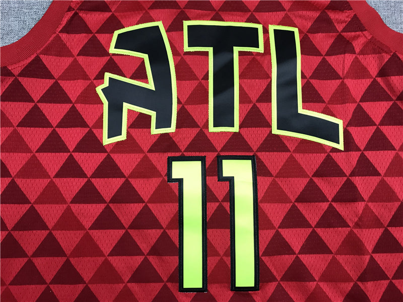 Men's Atlanta Hawks Trae Young NBA Red Swingman Jersey