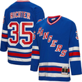 Men's New York Rangers Mike Richter Blue Player Jersey