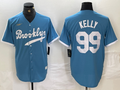 Men's Los Angeles Dodgers Joe Kelly Light Blue Alternate Cooperstown Collection Player Jersey