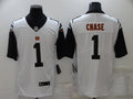 Men's Cincinnati Bengals Ja'Marr Chase White Alternate Game Player Jersey