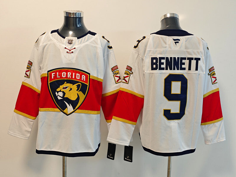 Men's Florida Panthers Sam Bennett Fanatics White Game Jersey