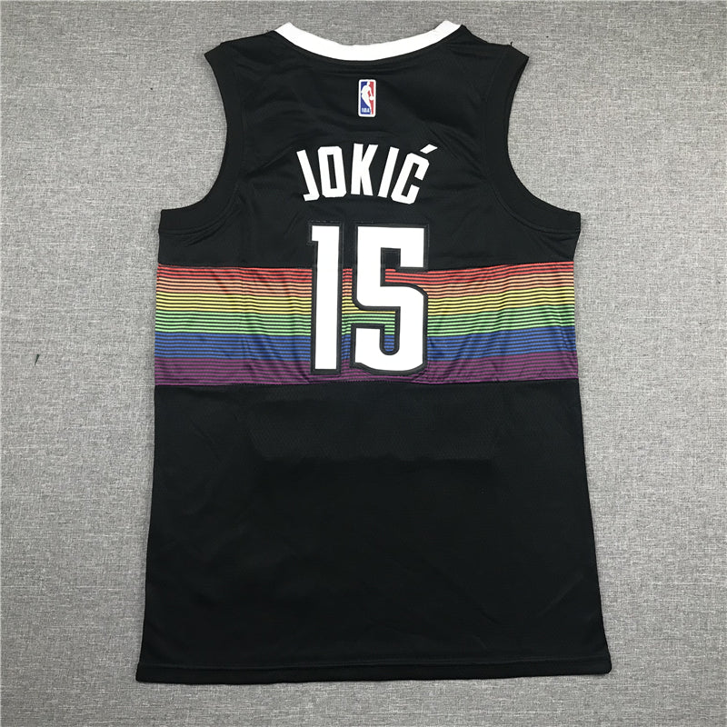 Men's Denver Nuggets Nikola Jokic Black Player Jersey