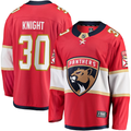 Men's Florida Panthers Spencer Knight Red Player Jersey