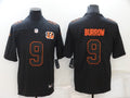 Men's Cincinnati Bengals Joe Burrow Black Alternate Game Jersey