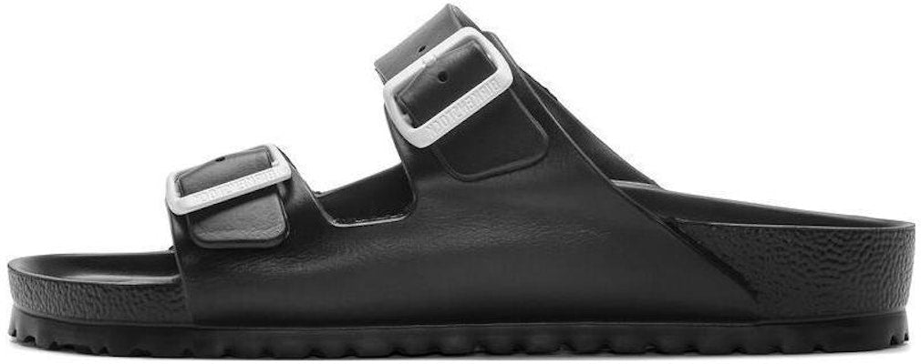 Birkenstock EVA 1025818 Black Double Buckle Slide Sandals