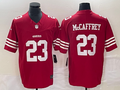 Men's San Francisco 49ers Christian McCaffrey Red Game Jersey