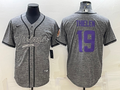 Men's Minnesota Vikings Adam Thielen Gray Game Jersey Joint Edition