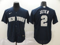Men's New York Yankees Derek Jeter Navy Replica Player Jersey