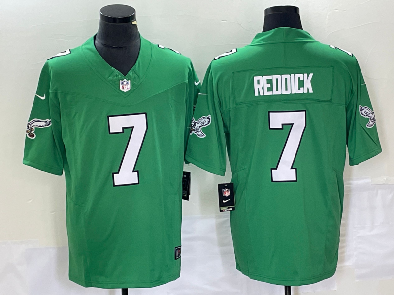Men's Philadelphia Eagles Haason Reddick Kelly Green Game Jersey