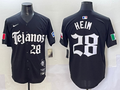 Men's Texas Rangers Jonah Heim Black Limited Player Jersey