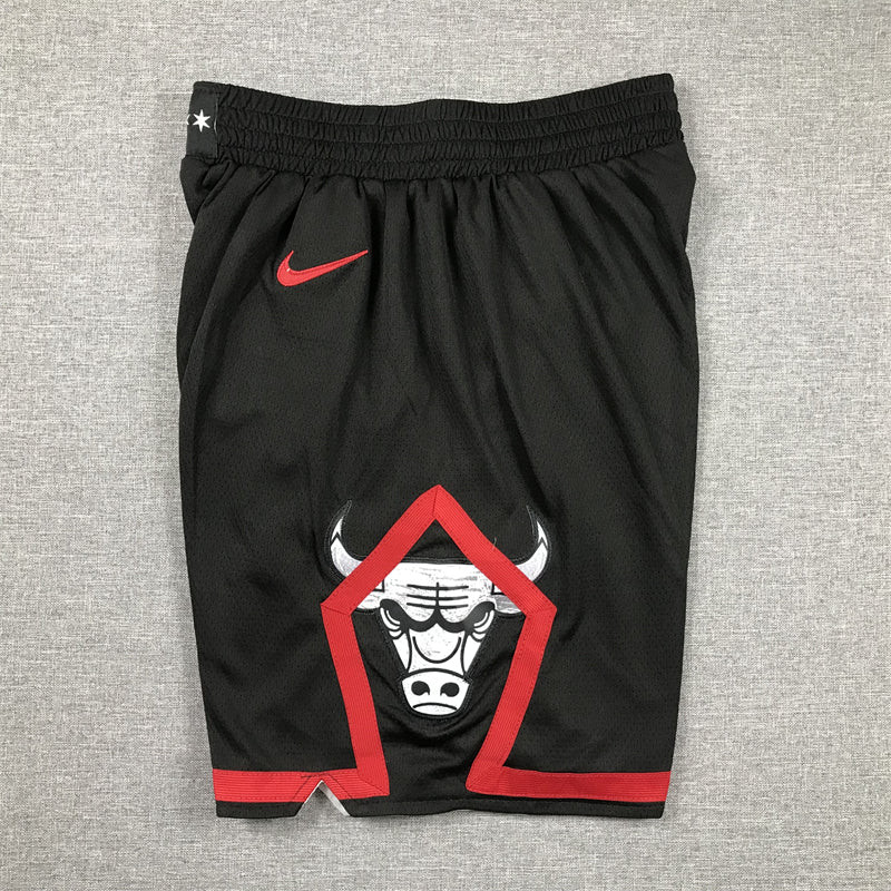 Men's Chicago Bulls Black 2023/24 Swingman City Edition Shorts