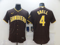 Men's San Diego Padres Wil Myers Brown Player Stitched Jersey