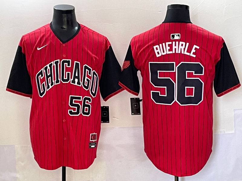 Men's Chicago White Sox Mark Buehrle Red 2025 City Connect Limited Player Jersey