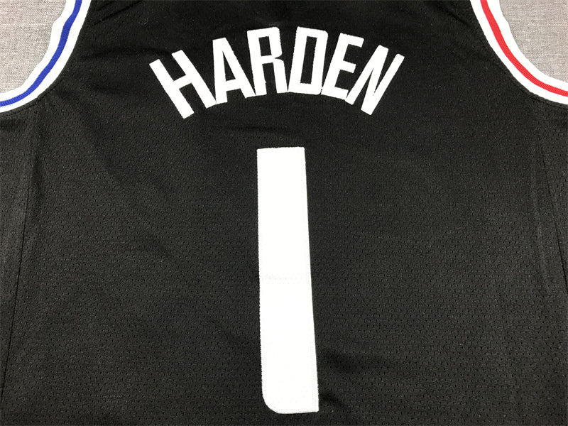 Men's LA Clippers James Harden Black 2022/23 Swingman Jersey - City Edition