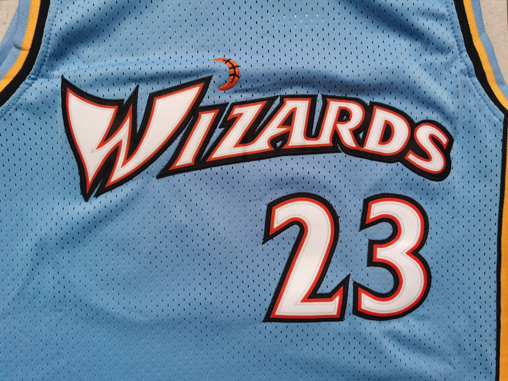 Men's Washington Wizards Michael Jordan Blue Swingman Player Jersey