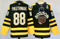 Men's Boston Bruins David Pastrnak Fanatics Black Player Game Jersey