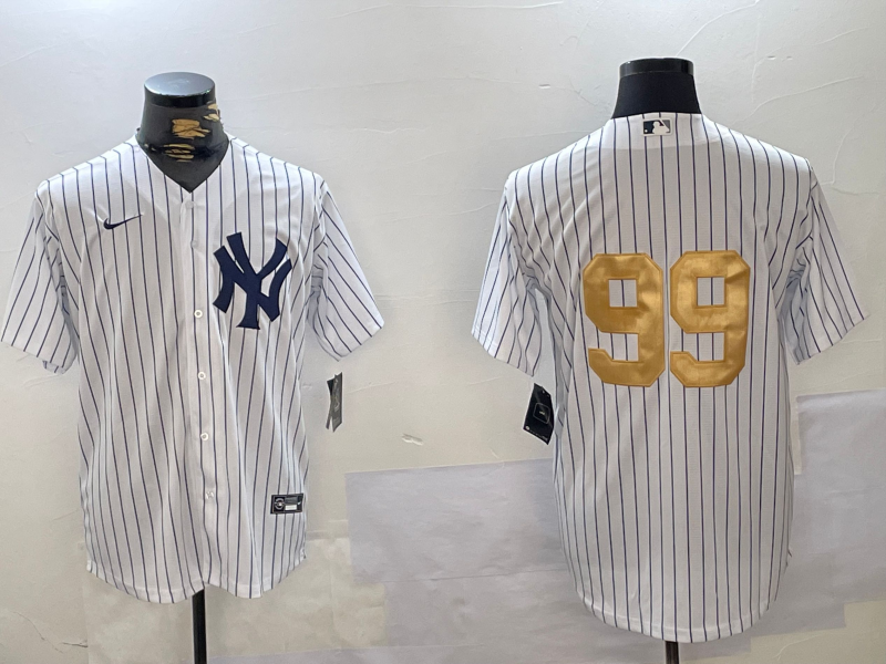 Men's New York Yankees Aaron Judge White Game Jersey