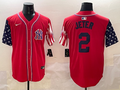 Men's New York Yankees Derek Jeter Red Limited Player Jersey