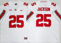Men's Ohio State Buckeyes Bo Jackson White Player Game Jersey