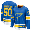 Men's St. Louis Blues Jordan Binnington Fanatics Blue Player Jersey