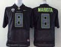 Men's Oregon Ducks Marcus Mariota Black Game Jersey