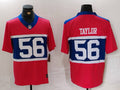 Men's New York Giants Lawrence Taylor Century Red Alternate Player Game Jersey