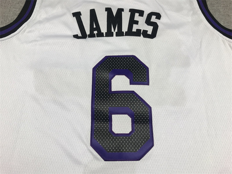 Men's Los Angeles Lakers LeBron James White 2022/23 Authentic Jersey - City Edition